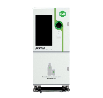 The RVM 200 aims to help businesses and customers begin better practices for recycling plastic bottles. Approved for use with the Deposit Return Scheme.