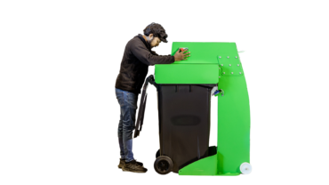 Wheels enables easy install