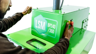 Tow-handed bin press controls